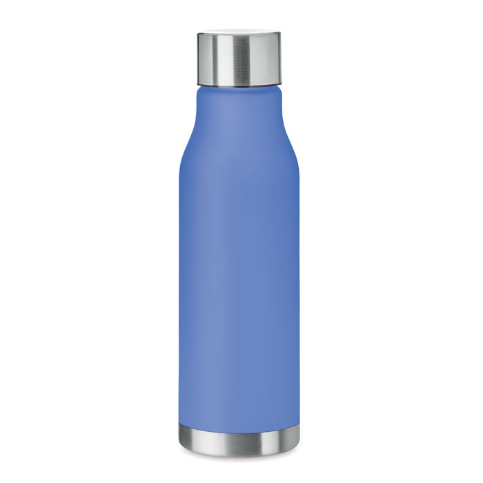 Bouteille personnalisée PET recyclé 600 ml GLACIER Bleu royal